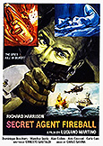 (051) SECRET AGENT FIREBALL (1965) Richard Harrison Euro Spy